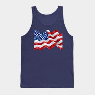 USA Flag Tank Top